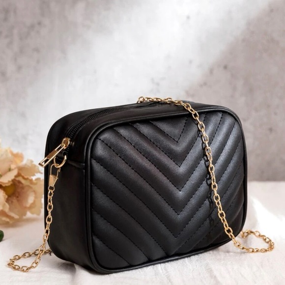 Mini Chevron Chain Crossbody Bag *NEW* - Picture 8 of 9